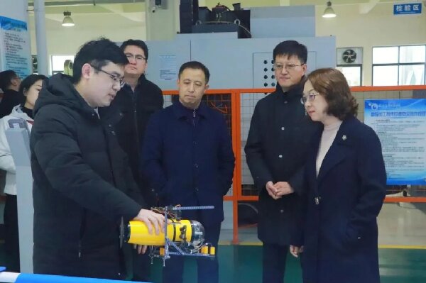 安博电子（中国）赴威海海洋职业学院调研五年制贯通培养工作